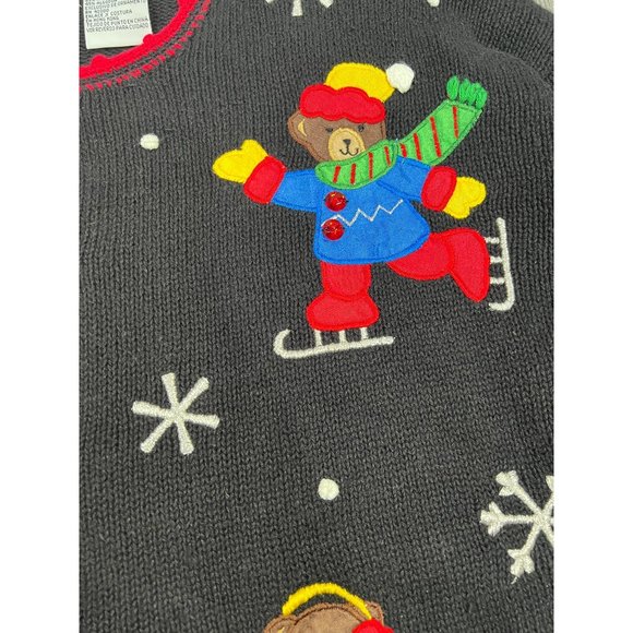 Vintage Nutcracker Christmas Sweater Size L - Picture 8 of 10